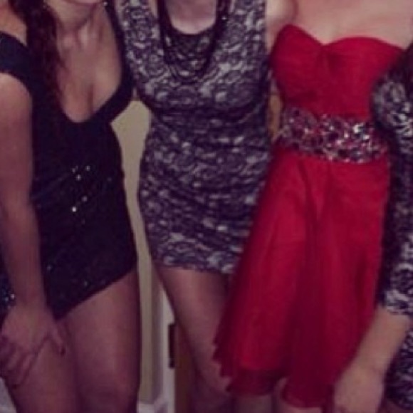 Black & white stretchy dress • Forever 21 • size S - Picture 1 of 2